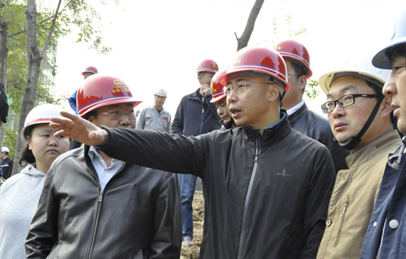 公司向导调研合肥在建重大项目