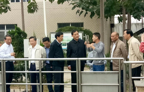 省人大常委会副主任宋卫平一行莅临国祯环保？？？？？？疾熘傅际虑