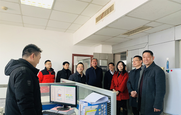送祝福 道辛勤 鼓劲头 |公司向导赴各单位贺年送祝福