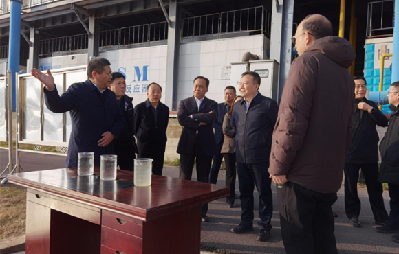 宋国权带队调研尊龙凯时龙湖入湖口水质提升站