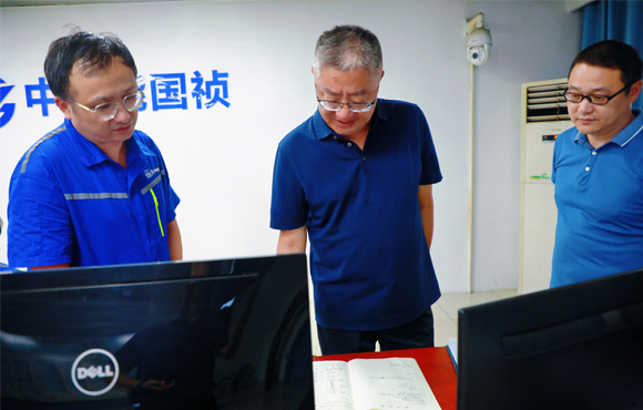 叶东调研小仓房清水厂清静生产事情